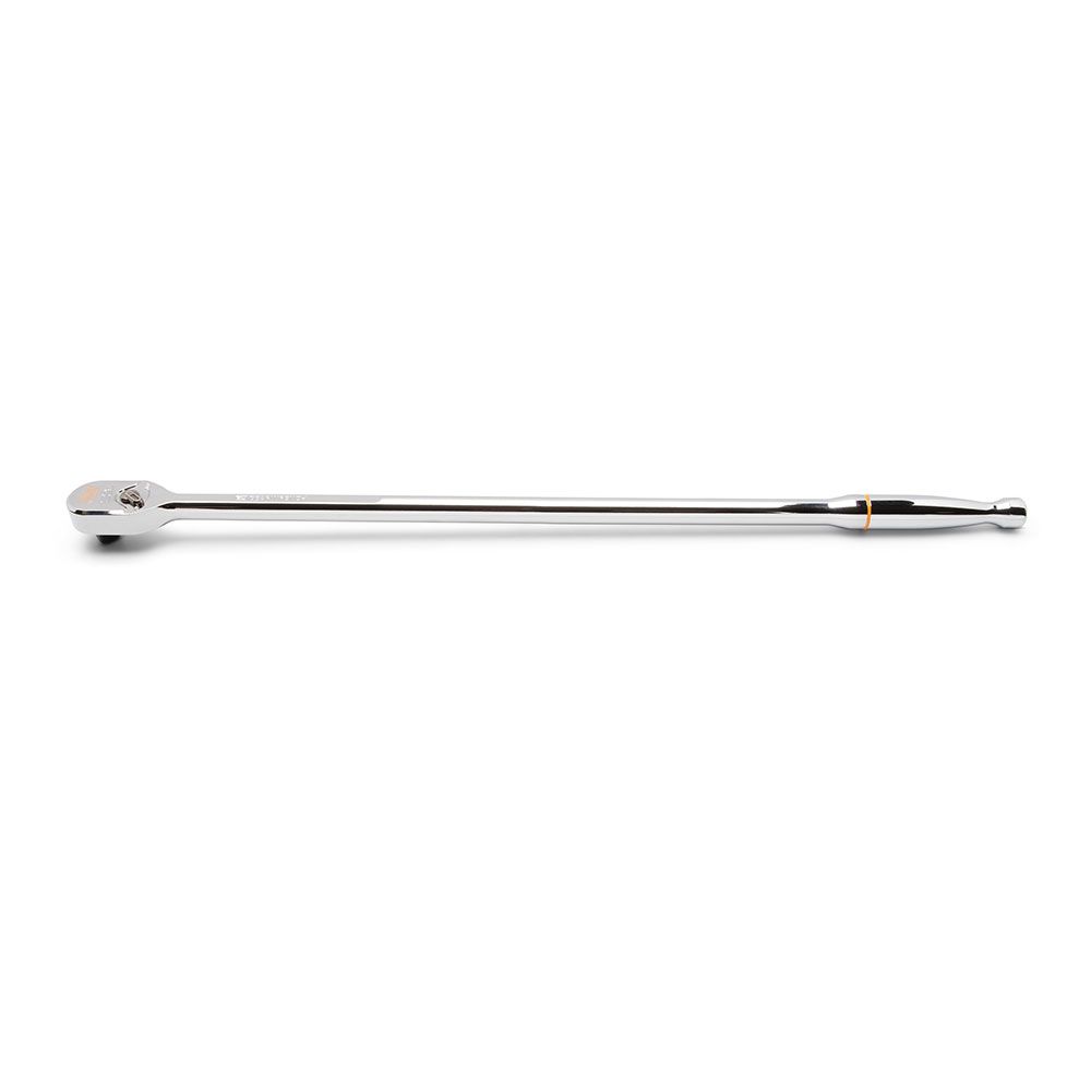 GEARWRENCH 81364XP 1/2" Drive 120XP™ Full Polish Chrome Extra Long Handle Teardrop Ratchet 24" – image 8