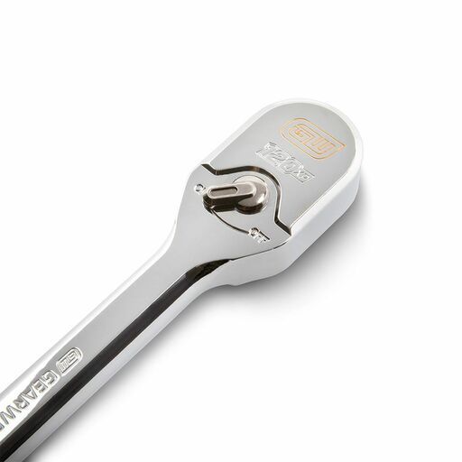 GEARWRENCH 81364XP 1/2" Drive 120XP™ Full Polish Chrome Extra Long Handle Teardrop Ratchet 24" – image 5