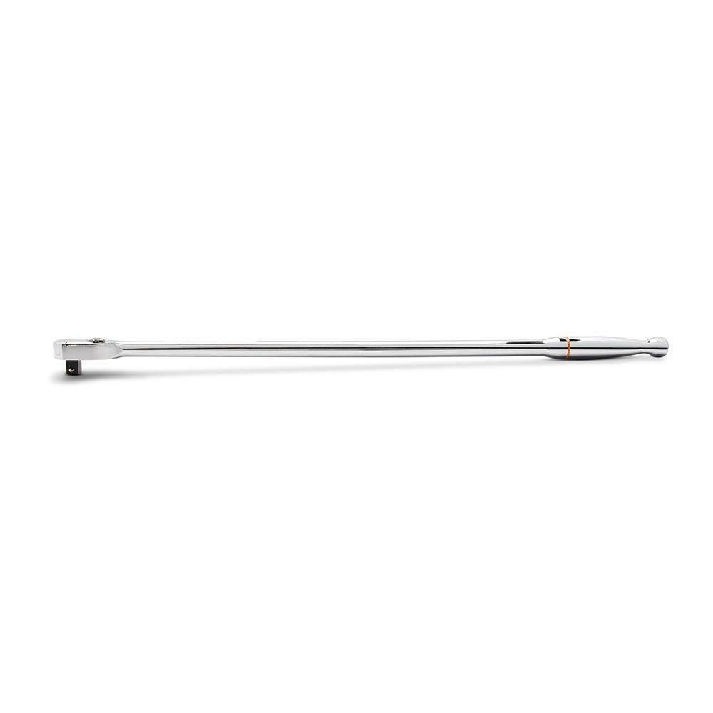 GEARWRENCH 81364XP 1/2" Drive 120XP™ Full Polish Chrome Extra Long Handle Teardrop Ratchet 24" – image 2
