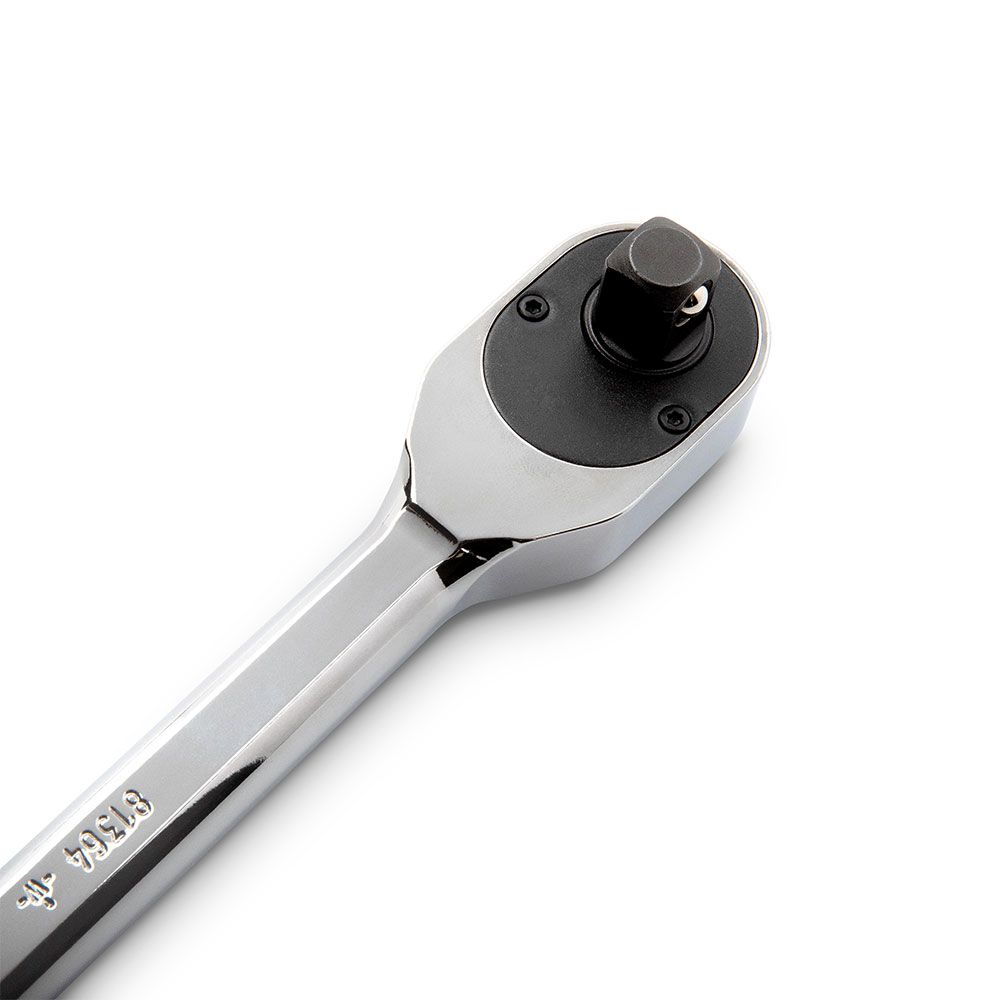 GEARWRENCH 81364XP 1/2" Drive 120XP™ Full Polish Chrome Extra Long Handle Teardrop Ratchet 24" – image 4