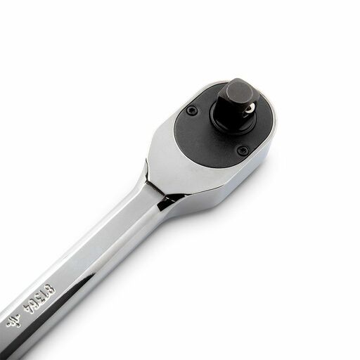 GEARWRENCH 81364XP 1/2" Drive 120XP™ Full Polish Chrome Extra Long Handle Teardrop Ratchet 24" – image 4