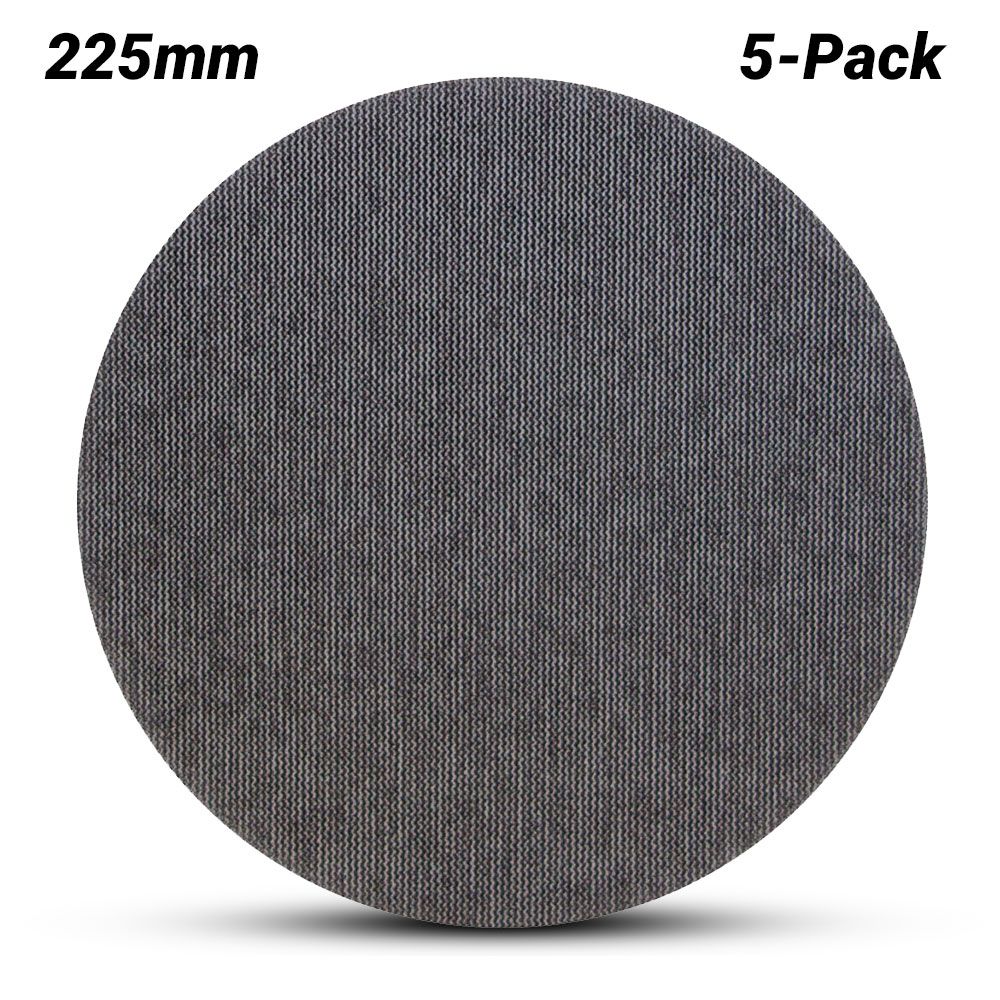 Makita D-82214 5-Pack 225mm 80# Drywall Mesh Sanding Disc  - Coarse – image 1