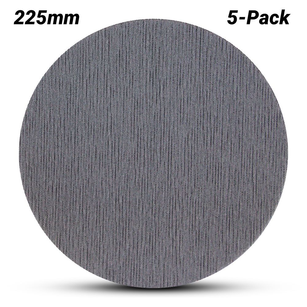 Makita D-82236 5-Pack 225mm 180# Drywall Mesh Sanding Disc - Medium – image 1