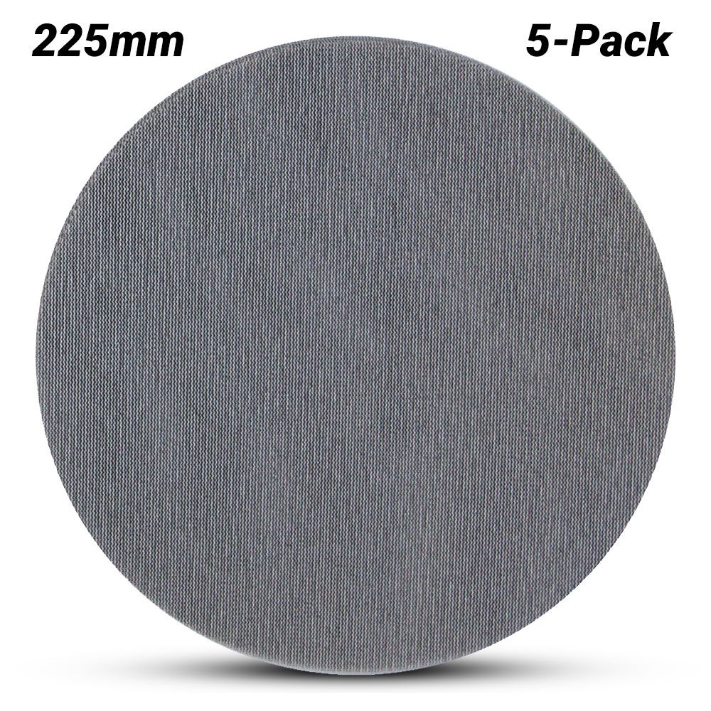 Makita D-82242 5-Pack 225mm 240# Drywall Mesh Sanding Disc - Fine – image 1