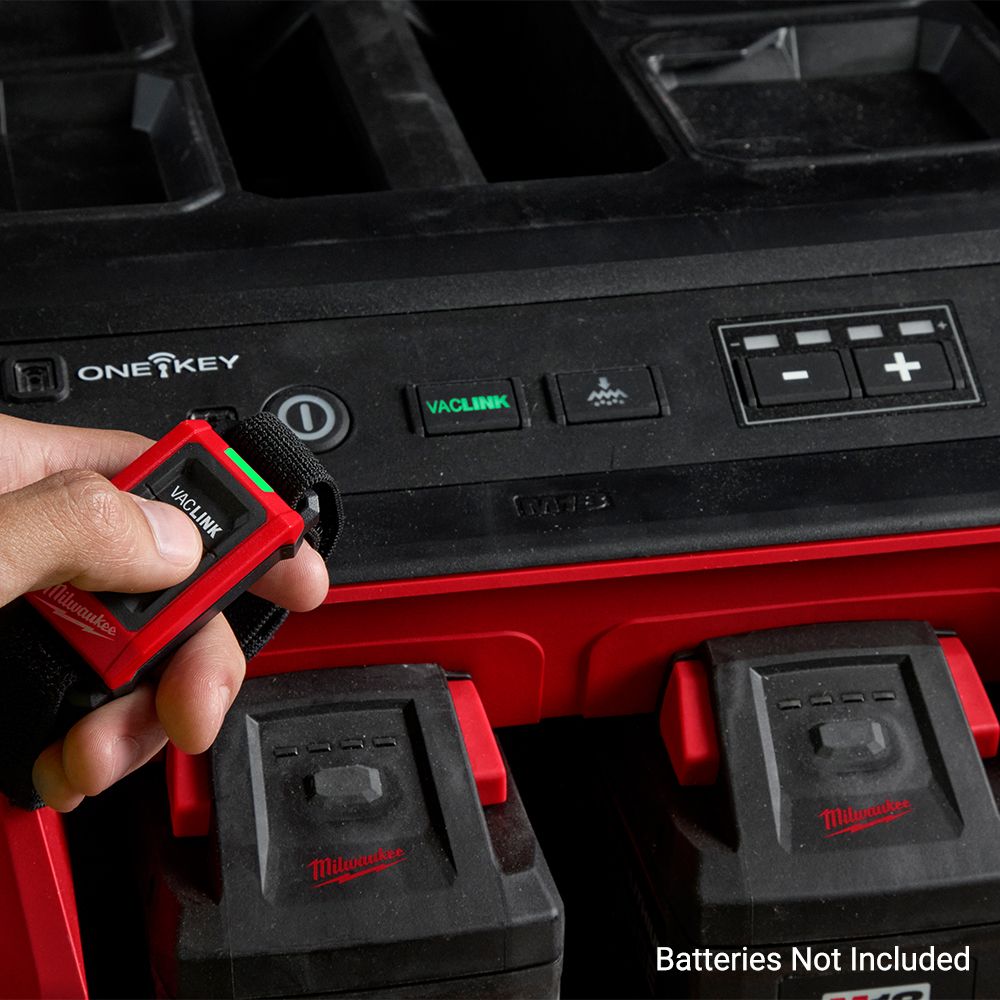 Milwaukee M18ONEF2POVC34M0 18V Li-ion FUEL™ PACKOUT™ Dual Battery AC/DC 34L M-Class Dust Extractor with VACLINK™ and ONE-KEY™ - Skin Only – image 6