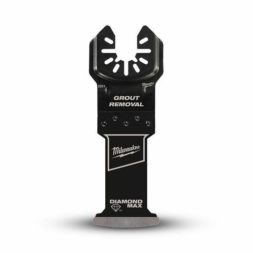 Milwaukee 49252251 35mm (1-3⁄8") Open-Lok Diamond Max Plunge Cut Grout Removal Blade – image 2