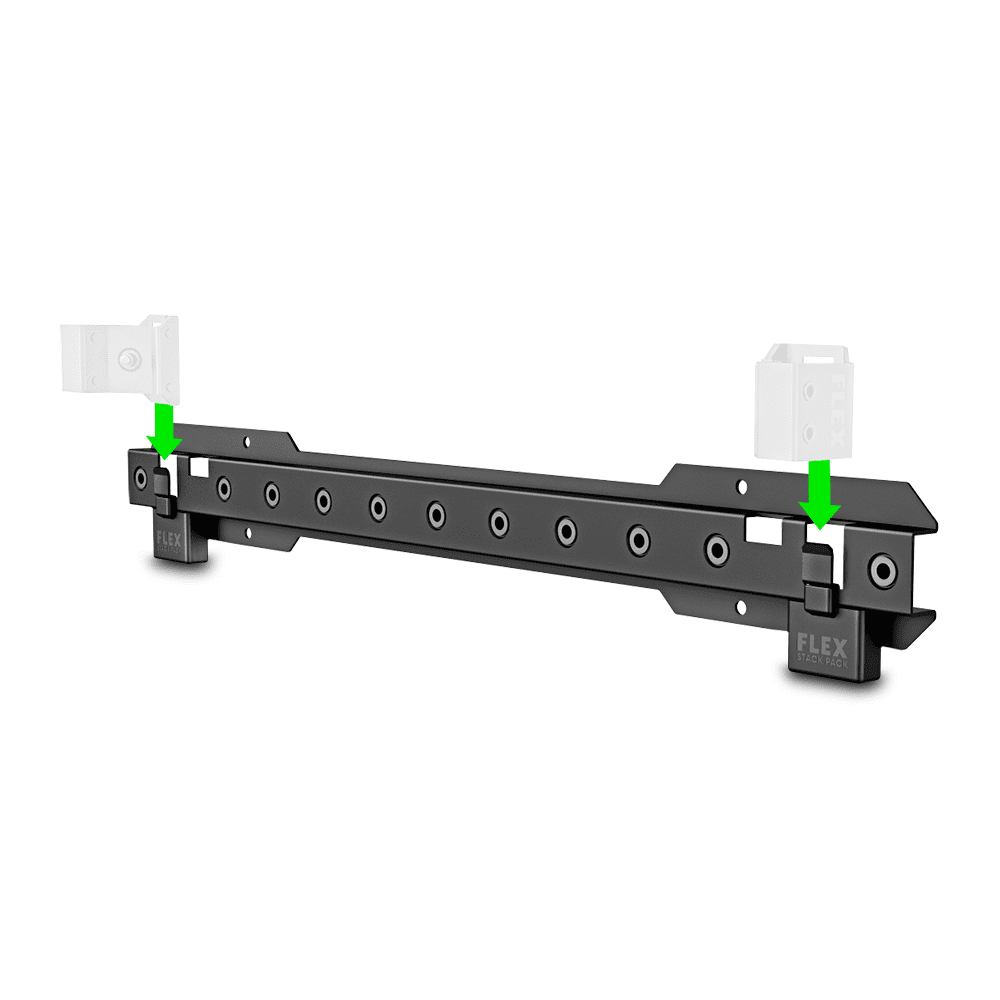 Flex FSA1503-2 2pk STACK PACK™ Wall-mount Rack Rail – image 3