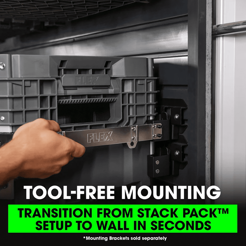 Flex FSA1503-2 2pk STACK PACK™ Wall-mount Rack Rail – image 7