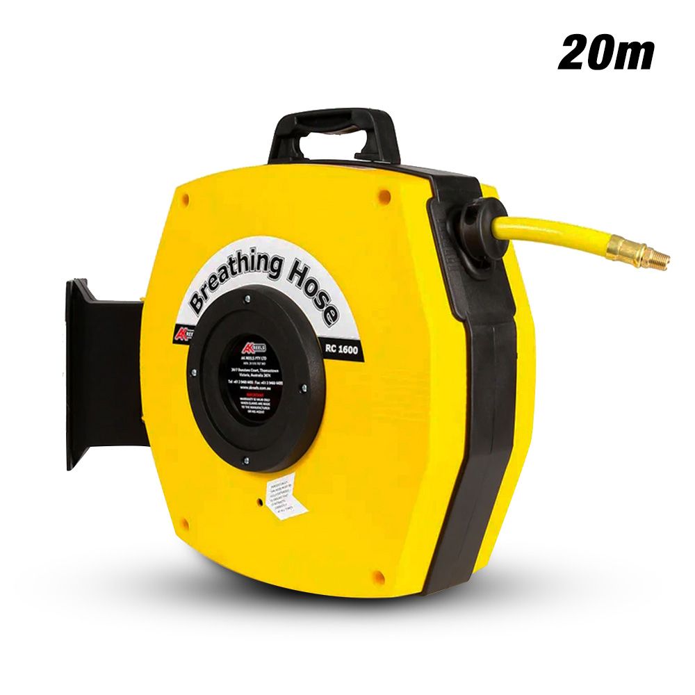 AK Reels 56-AKRC1608/20 8mm x 20m Breathing Hose Reel – image 1