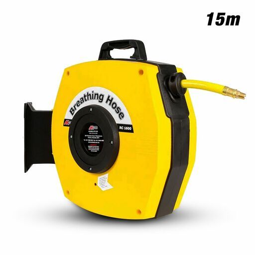 AK Reels 56-AKRC1610 10mm x 15m Breathing Hose Reel
