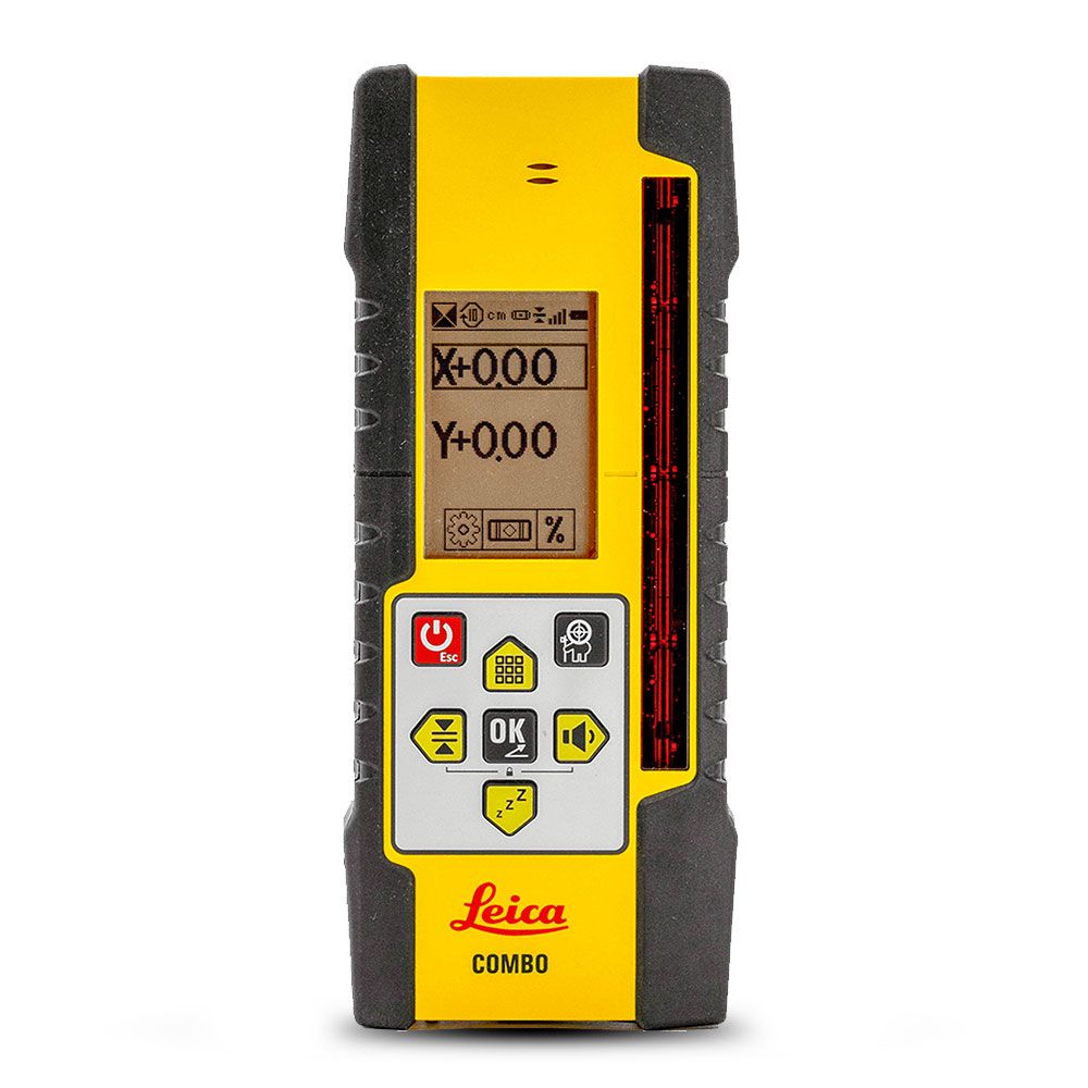 Leica CLAx250 (LG6018539CLC) Rugby Hz Manual Grade Rotary Laser Level with Digital Receiver Rechargeable Kit – image 3