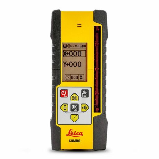 Leica CLAx250 (LG6018539CLC) Rugby Hz Manual Grade Rotary Laser Level with Digital Receiver Rechargeable Kit – image 3