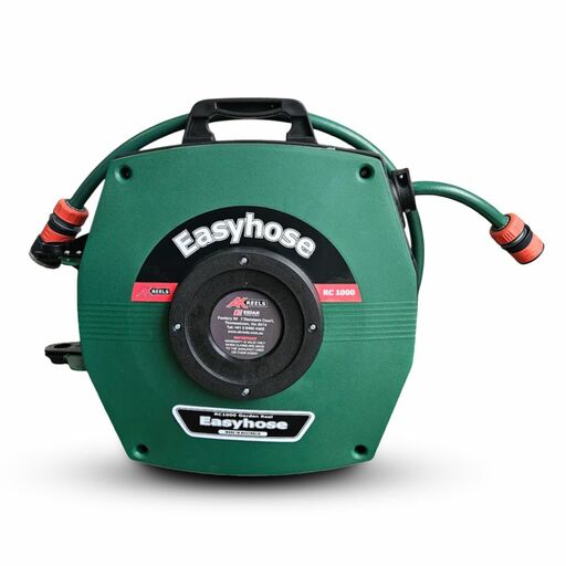 AK Reels 56-AKRC1000/20K 12mm x 20m  Garden Hose Reel with Trigger Gun – image 3