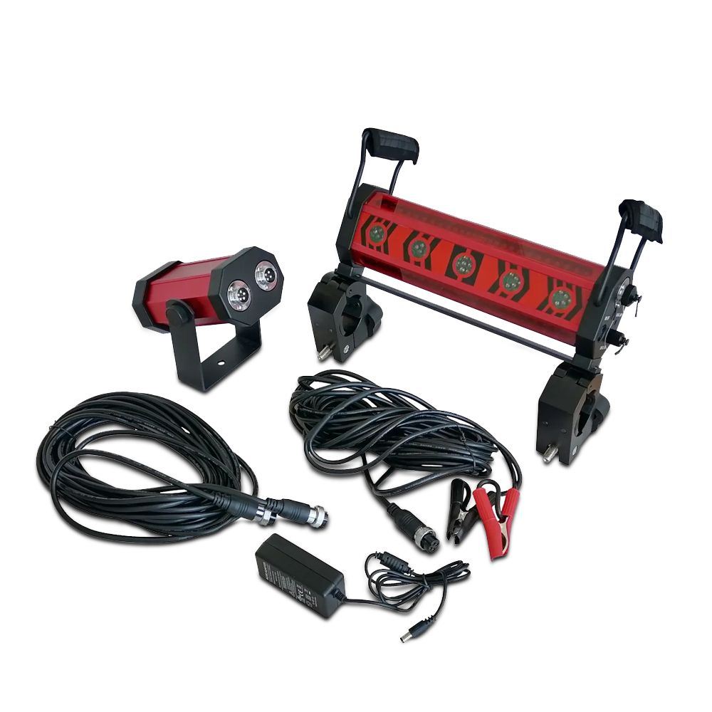 TUF Lasers TUF-TR360C Machine Control Receiver Kit for Red Laser with Clamps & Remote Display – image 1