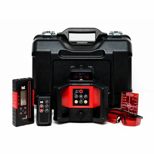 TUF Lasers TUF-208R Red Rotation Laser (HVR) with mm Receiver