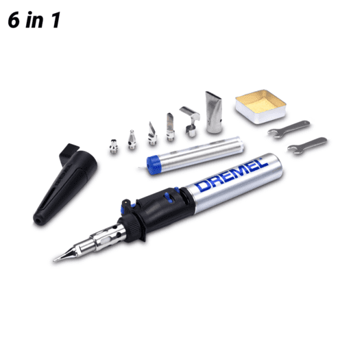 Dremel Versatip 2000 (F013.200.0JD) 6-in-1 Cordless Multifunctional Butane Soldering Iron