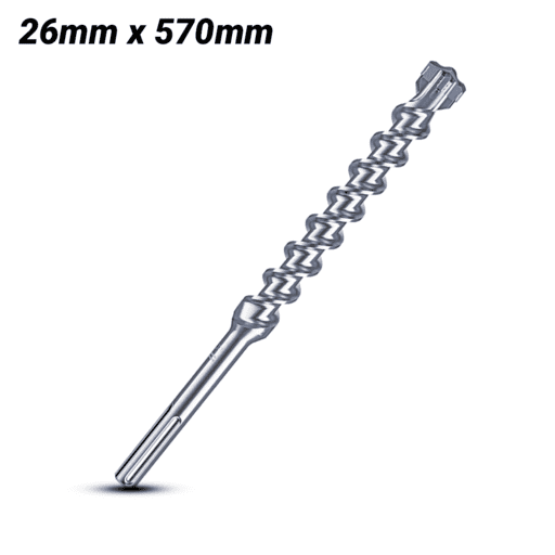 Milwaukee 4932430728 26mm x 520mm SDS Max 4-Cut Drill Bit – image 2