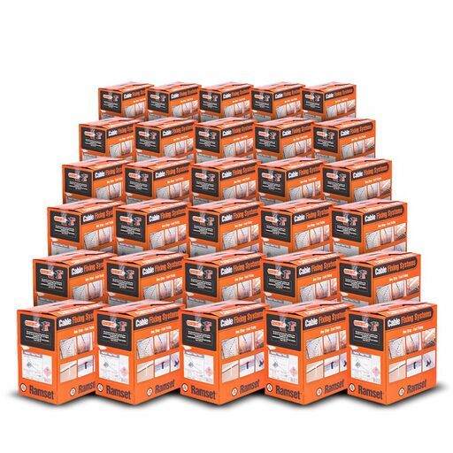 Ramset P8CPGDLHC622X30 30-Pack P8 Datalec Clip CableMaster Pulsa Contractor Pack HC622 – image 2