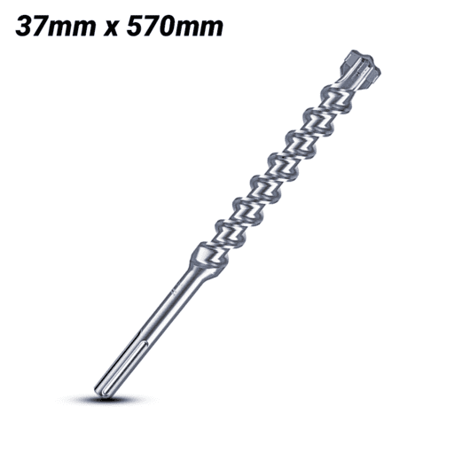 Milwaukee 4932430751 37mm  x 570mm SDS Max 4-Cut Drill Bit – image 2