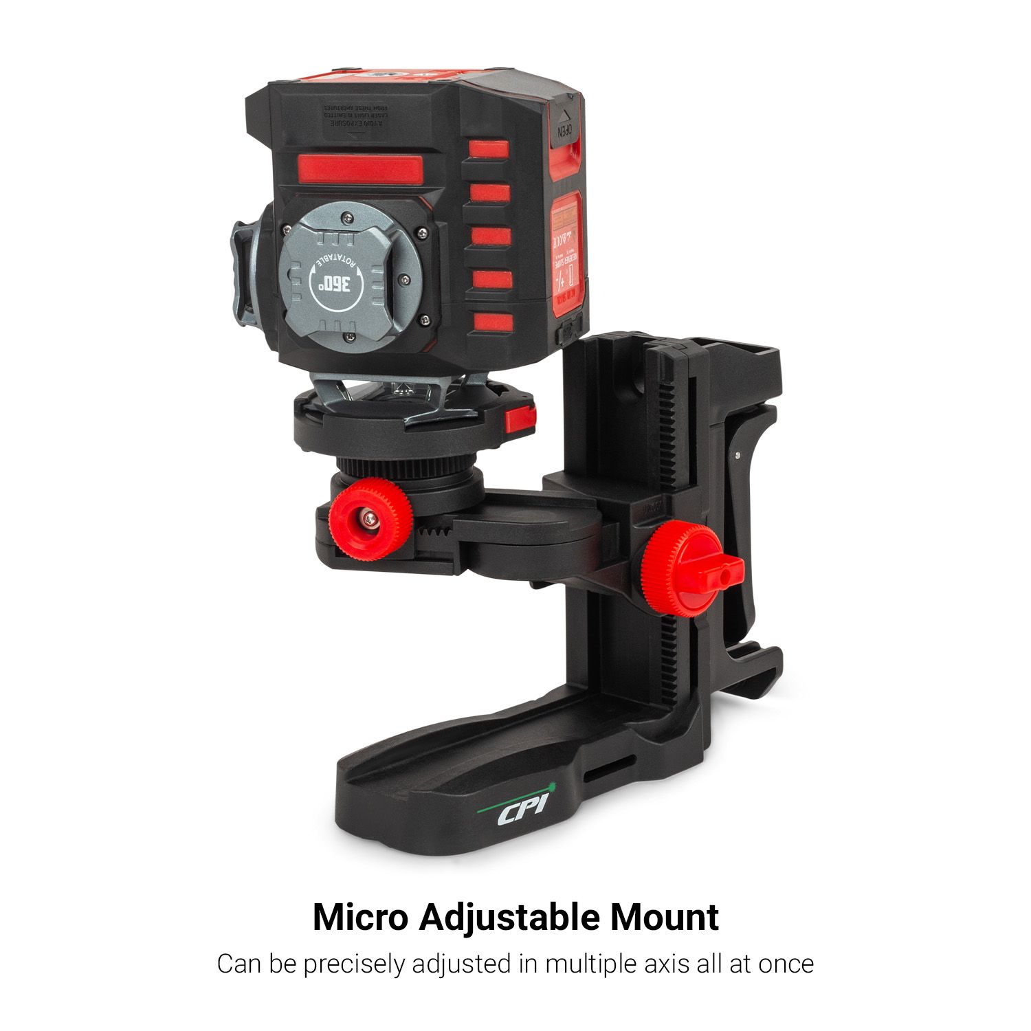 CPI CPIMD4DG Lithium Powered Auto Leveling Multi-Direction 4D Motorised Green Beam Laser Level – image 9