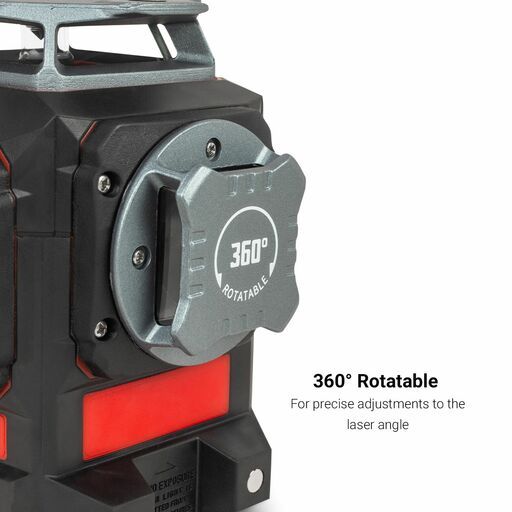 CPI CPIMD4DG Lithium Powered Auto Leveling Multi-Direction 4D Motorised Green Beam Laser Level – image 6