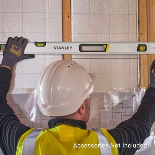 Stanley FMHT43681-1 3pce FatMax Torpedo 600mm, 1200mm Box Beam Spirit Level Set – image 8