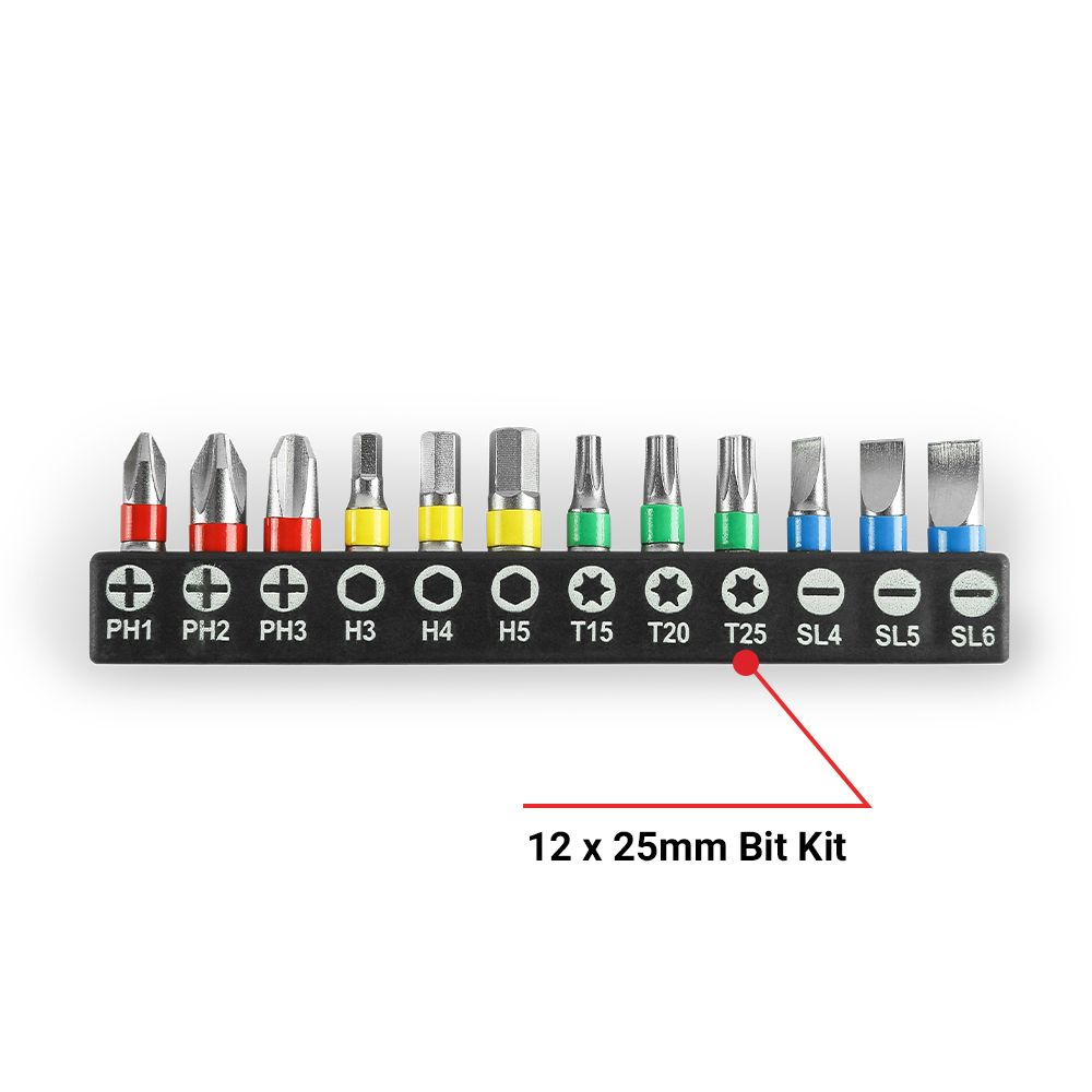 Daytona DES15B Electric Screwdriver 1nm & 5nm of Torque with 15pce Drive Bits - USB Rechargeable – image 7