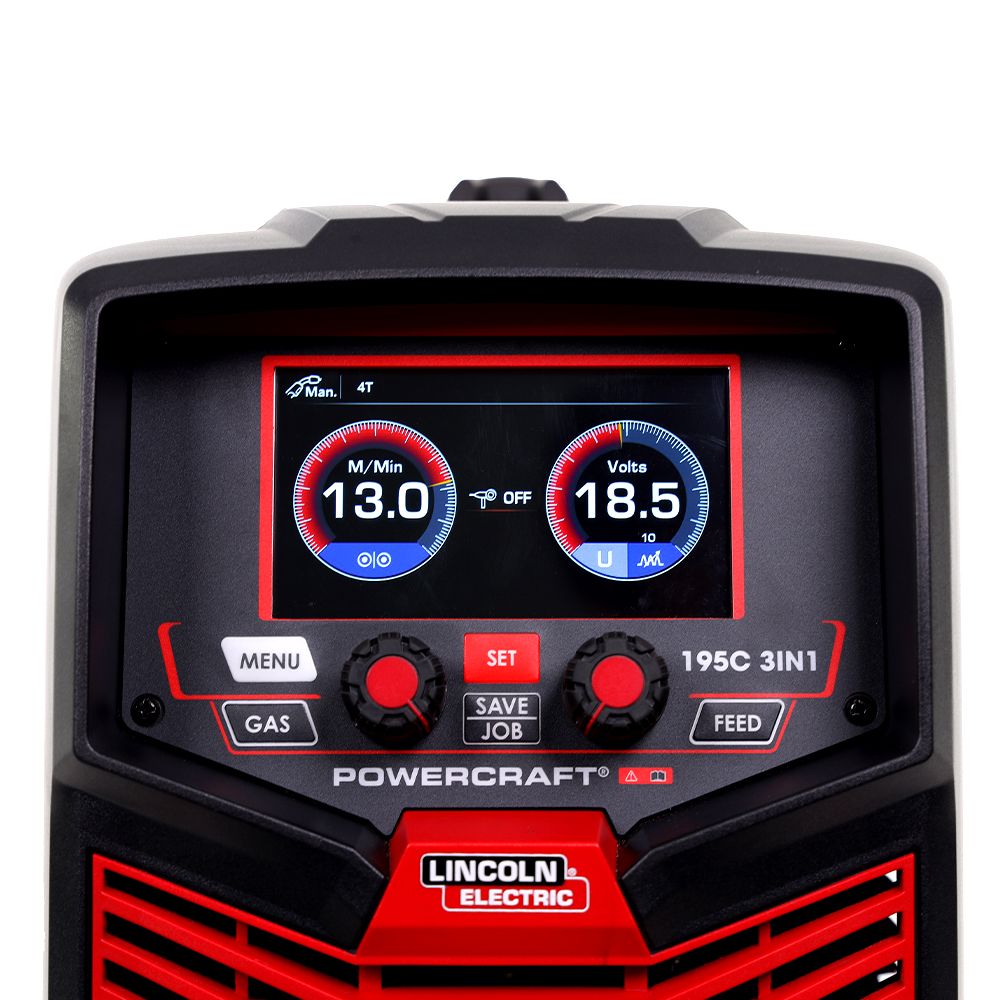 Lincoln Electric K69114-1 Powercraft 3-in-1 10A Multi Process Welder – image 7