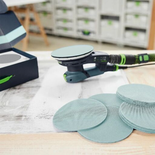 Festool SYS-STF D150 GR NET-Set (578667) 60-Pack - 150mm Granat NET Abrasive Discs - Mixed Set – image 3