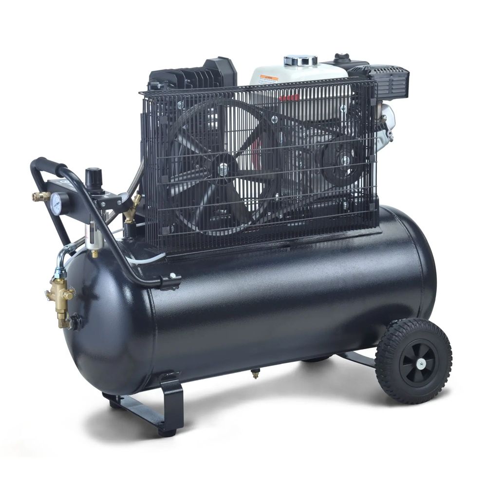 Chicago Pneumatic CPRG 690 (1129741258) 5.5hp 13.5cfm 145psi 90L Petrol Piston Compressor with Honda GX160 Motor – image 4