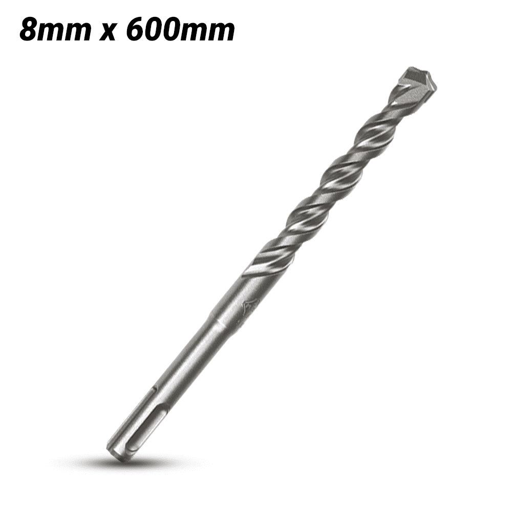 Milwaukee 4932399327 8mm x 600mm M2 2-Cut SDS Plus Drill Bit – image 2