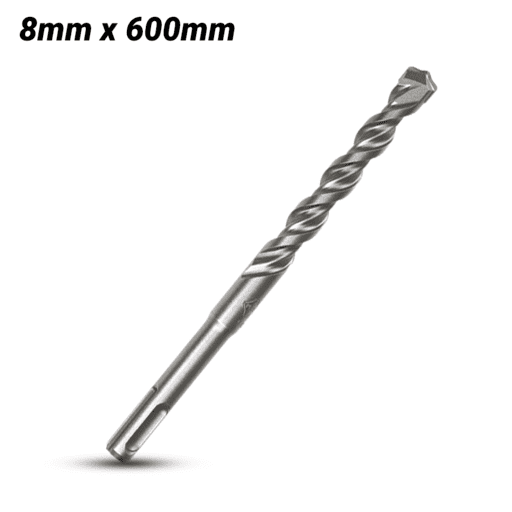 Milwaukee 4932399327 8mm x 600mm M2 2-Cut SDS Plus Drill Bit – image 2
