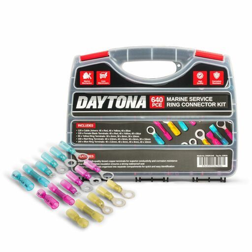Daytona DMSRC640 640pce Marine Service Ring Connector Kit – image 2
