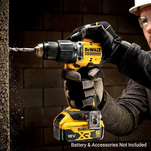 DeWalt DCD799N-XJ 18V XR Li-ion Cordless Brushless 2 Speed Compact Hammer Drill Driver - Skin Only – image 8