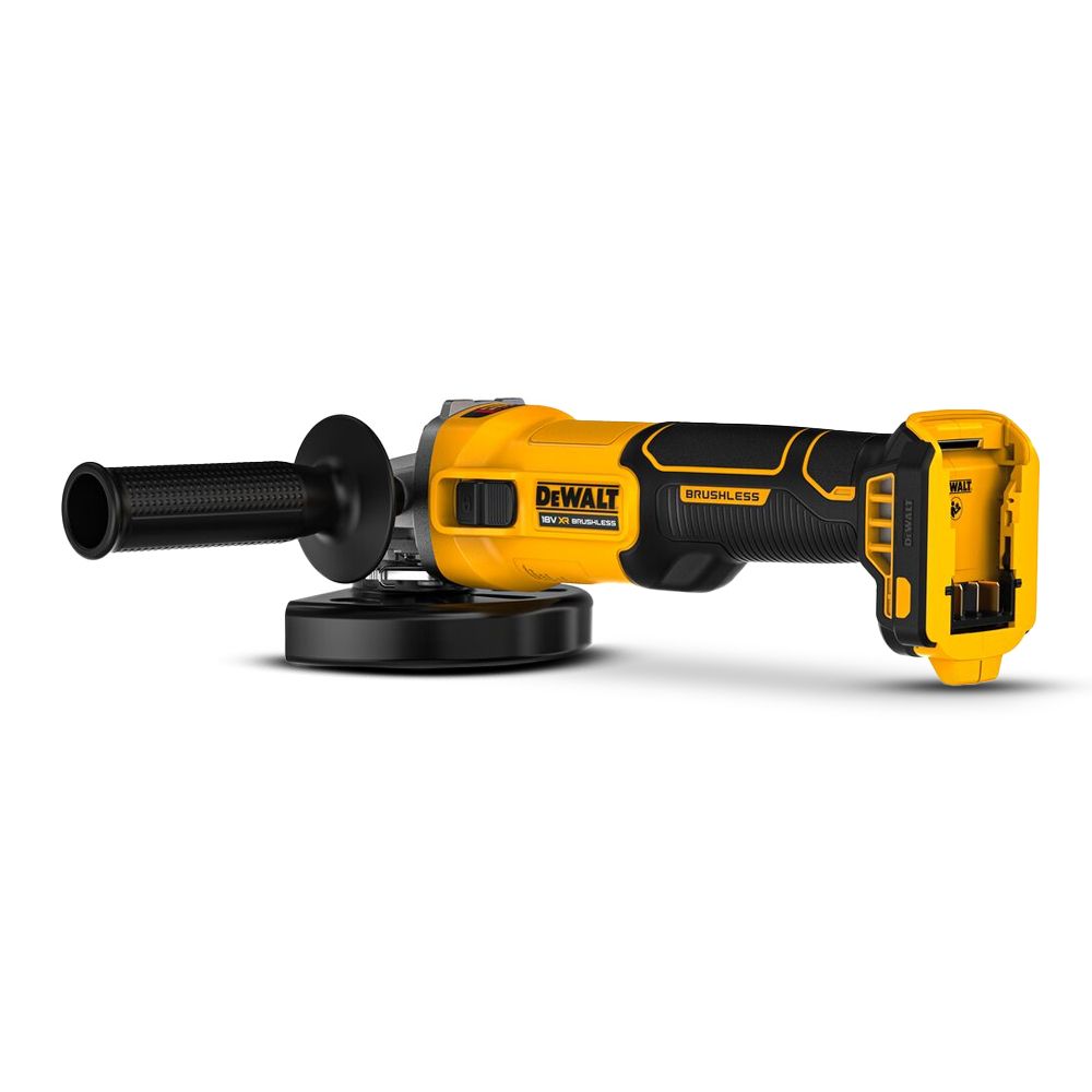 DeWalt DCG407N-XJ 18V XR Li-ion Cordless Brushless 125mm Slide Switch Angle Grinder - Skin Only – image 6