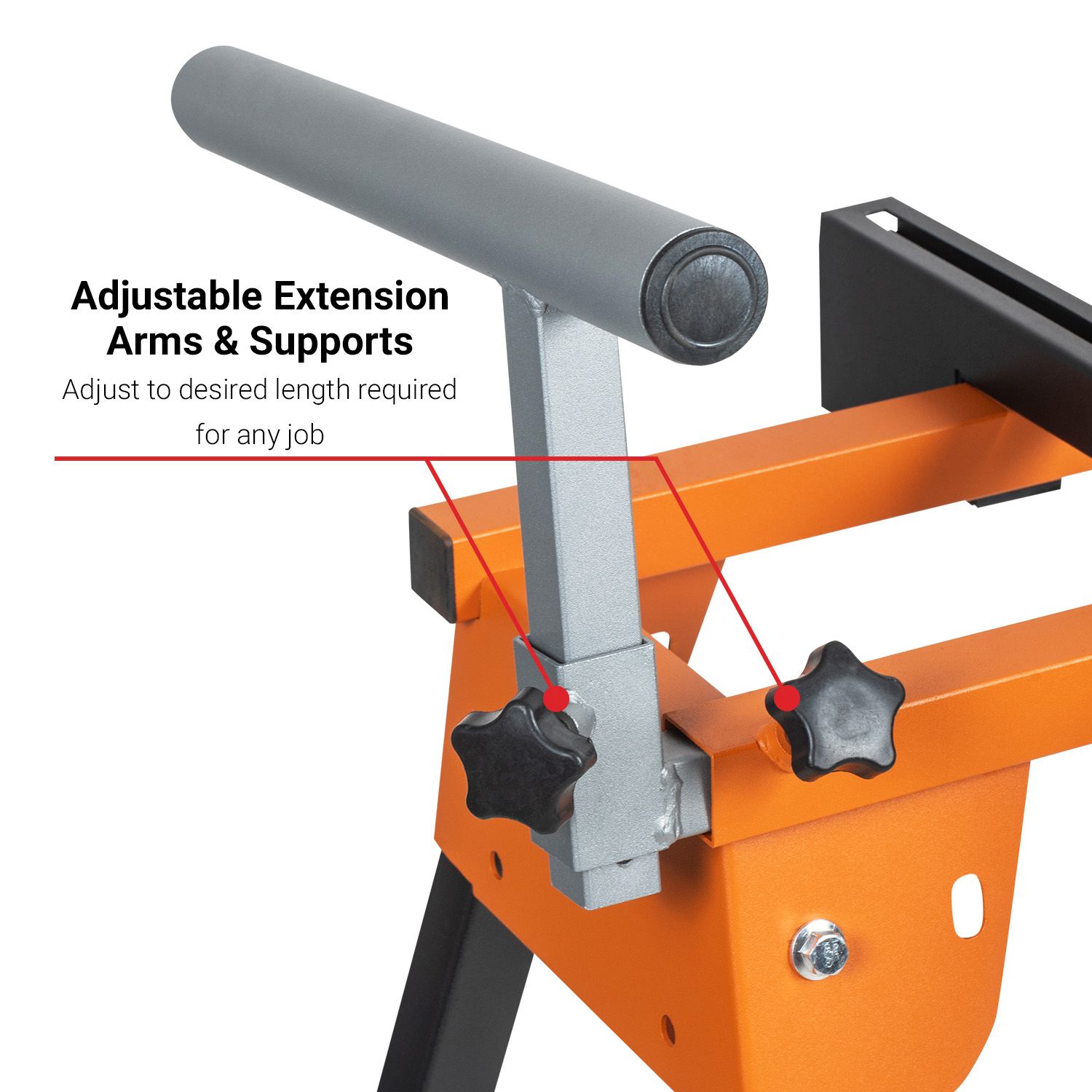 Techsmart TMS2250 230KG 880-2250mm Mitre Saw Stand – image 6