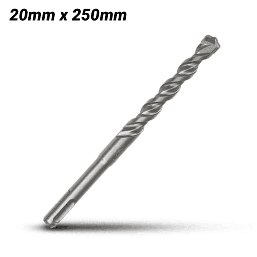 Milwaukee 4932307084 20mm x 250mm SDS Plus M2 2-Cut Drill Bit – image 2