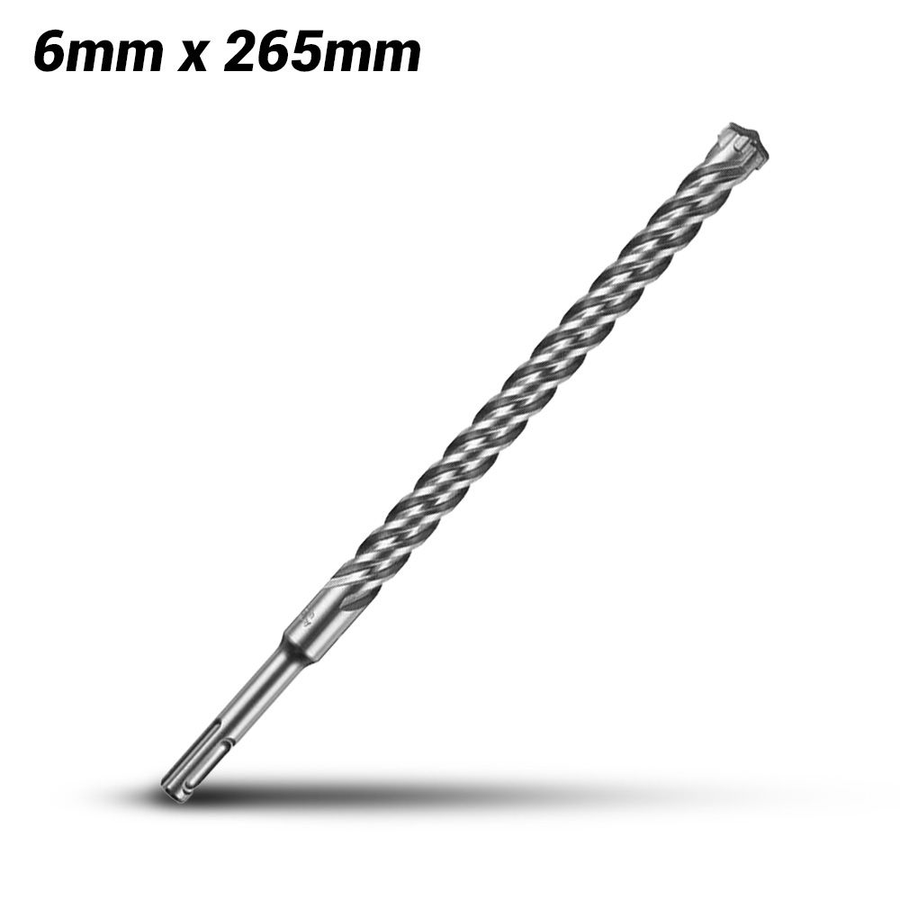 Milwaukee 4932352014 6mm x 265mm SDS Plus MX4 4-Cut Drill Bit – image 2