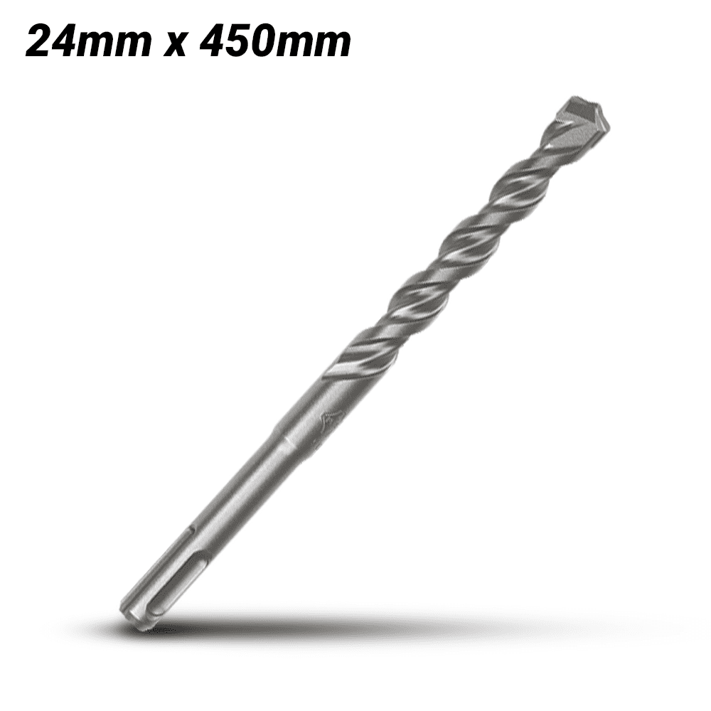Milwaukee 4932307087 24mm x 450mm SDS Plus M2 2-Cut Drill Bit – image 2