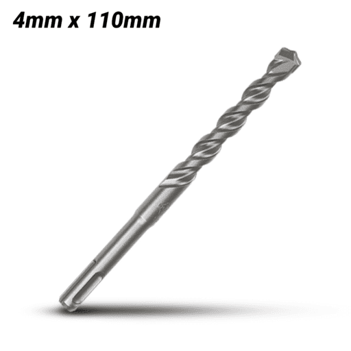 Milwaukee 4932339498 4mm x 110mm SDS Plus M2 2-Cut Drill Bit – image 2