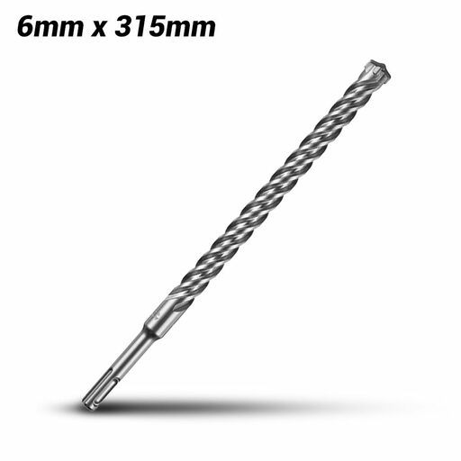 Milwaukee 4932352015 6mm x 315mm SDS Plus MX4 4-Cut Drill Bit – image 2