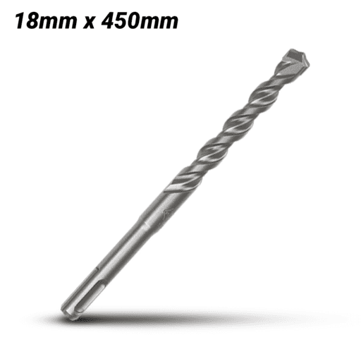 Milwaukee 4932340411 18mm x 450mm SDS Plus M2 2-Cut Drill Bit – image 2