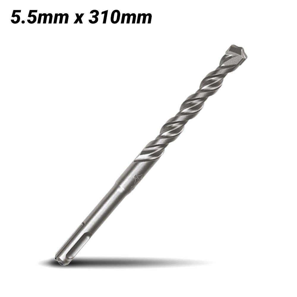 Milwaukee 4932399319 5.5mm x 310mm SDS Plus M2 2-Cut Drill Bit – image 2