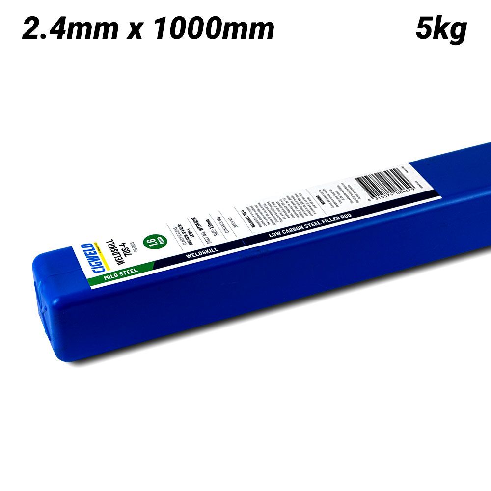 Cigweld WTS65024 Weldskill 70S-6 TIG Rod 2.4mm x 1000mm 5kg – image 1