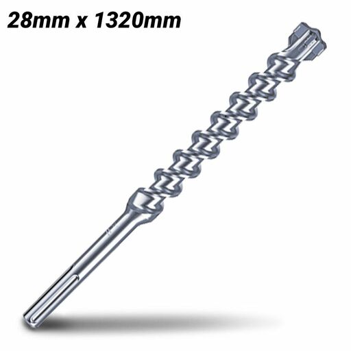 Milwaukee 4932352782 28mm x 1320mm SDS Max 4-Cut Drill Bit – image 2