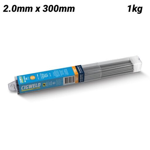 Cigweld WES316120 1kg 2.0mm x 300mm BlueStrike 316L Electrodes