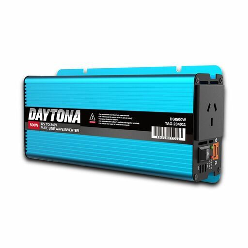 Daytona DSI500W 500W 12V-240V Pure Sine Wave Inverter – image 2
