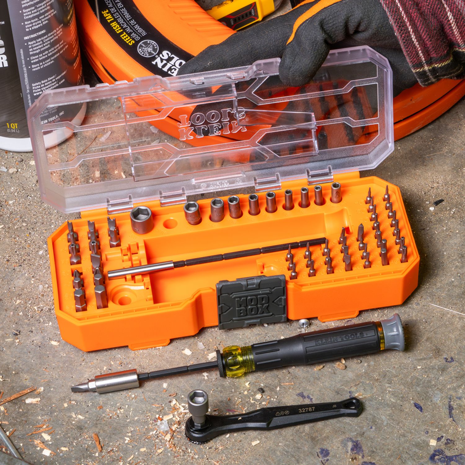 Klein A-32787MAU 64pce Precision Ratchet & Driver System – image 6