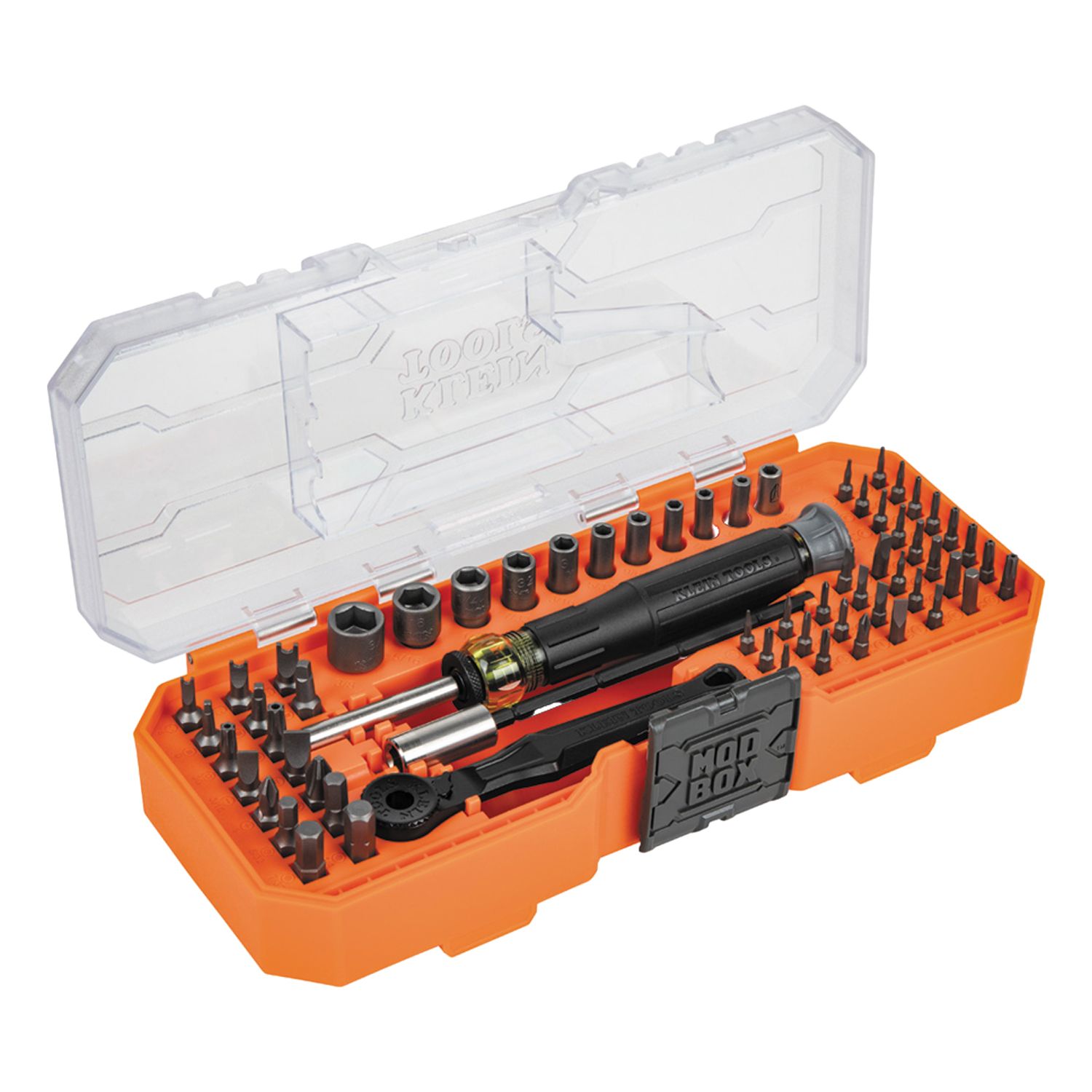 Klein A-32787MAU 64pce Precision Ratchet & Driver System