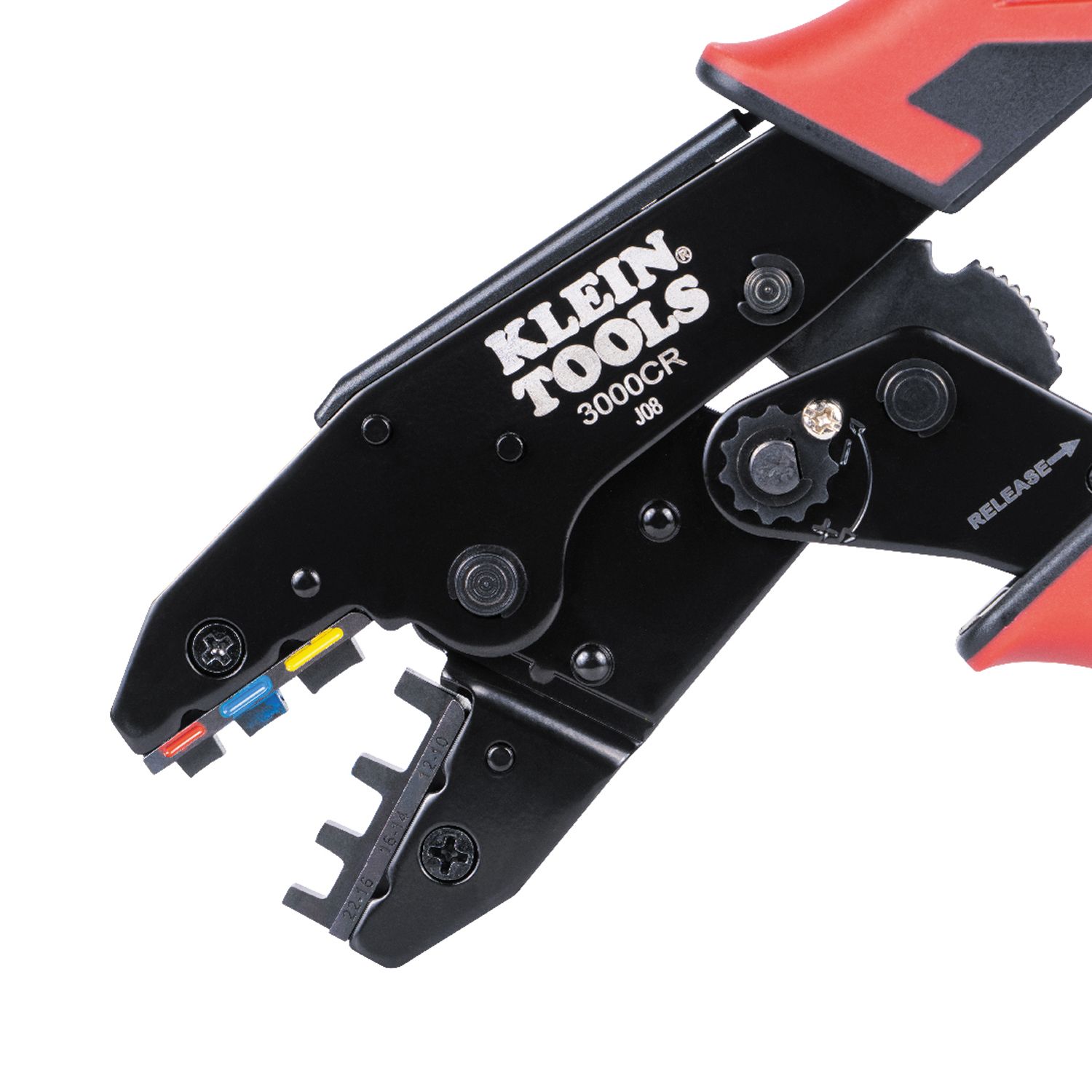 Klein A-3007CR Ratcheting Heat Shrink Terminal Crimper – image 2